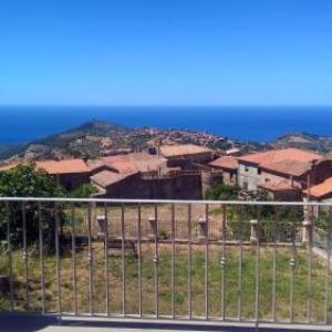 Apartment with one bedroom in San Mauro Cilento with wonderful sea view and enclosed garden 7 km from the beach