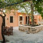 Stone Cottage with large Courtyard in Fres Village