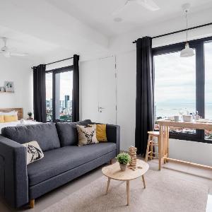 MUJI Studio 1 -Sea View ★Georgetown★Netflix&TV Box