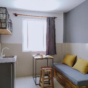 Mini apart. separated living room toproof garden