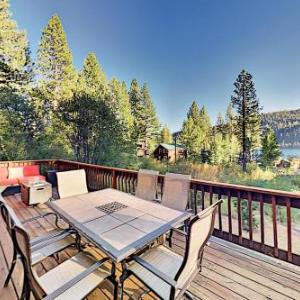 Donner Lake Basecamp with Luxe Deck & Water View home