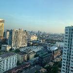 Cozy1bedroom Panoramic view for long stay near MRT Bangkok