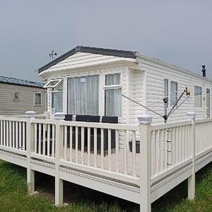 Beach hut at Camber sands