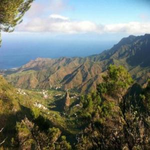 Casa rural Las Nuevitas 3 con vista a la montaña en La Gomera