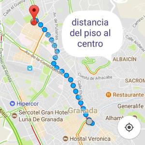 Apartment with 3 bedrooms in Granada with wonderful city view and balcony