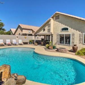 Modern Phoenix Oasis with Heated Pool Patio and Grill