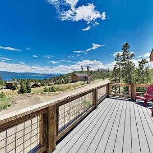 Stylish New Lake-View Home with Fireplace & Firepit home