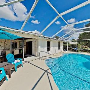 Canal-Front Escape - Heated Pool Spa Gulf Access home