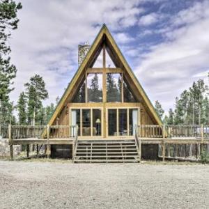 Cozy Fairplay A-Frame Cabin with Fire Pit and Loft