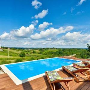 Stunning home in Bedenica w/ Outdoor swimming pool Jacuzzi and Sauna