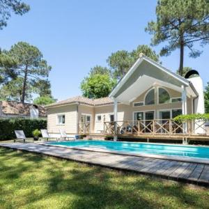 Villa a Biscarrosse avec piscine chauffee et jardin pour 6 personnes - FR-1-521-93