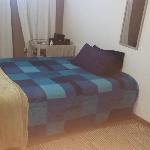 Bottie\'s Thatch #1: double bed blue self-catering