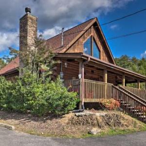 Sevierville Cabin with Hot Tub and Wraparound Deck