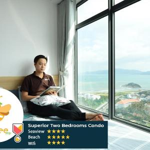 Free PickUp -Superior Seaview #2BR @TROBEE CONDOS