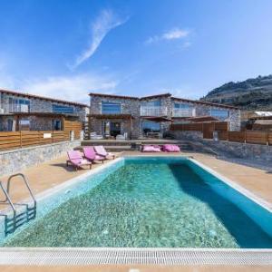 Lardos Villa Sleeps 8 with Pool and Air Con