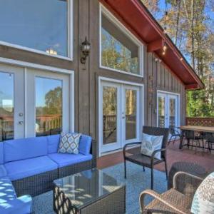 Upscale Lakefront Retreat with Dock and 2 Decks!