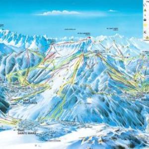 Chalet 6 pers. au pied des pistes 72056