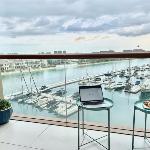 Luxury on the Palm with Marina view balcony Dubai 