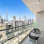 Silkhaus Burj Khalifa view cozy studio with bedroom