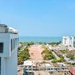 Central Sea Central area of Pattaya (city view)