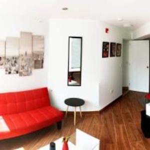Apartamento moderno con vistas WiFi gratis y cocina equipada
