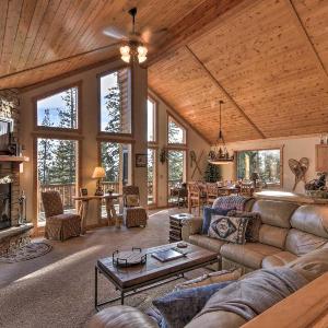 Lazy Moose Cabin with Wraparound Deck and Privacy!