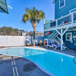 Sleek Surfside Home with Private Pool and Beach Access