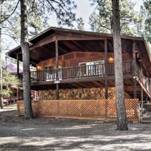 Ruidoso Cabin with Forest Views - Mins to Ski Apache