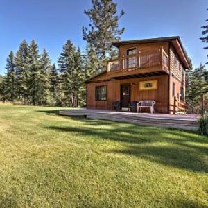 Conconully Cabin on 42 Private Acres Near Hiking!