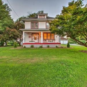 Whimsical Lancaster House with Porch Near Amish Farm