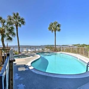 Beachfront Cedar Key Condo with Pool Spa and Views!