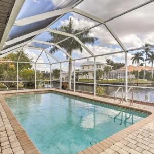 Cape Coral House with Private Pool Dock and Views!