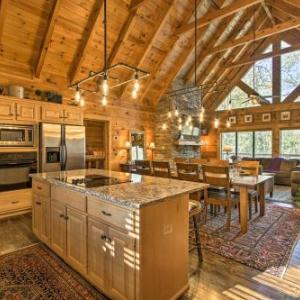 Upscale Sevierville Cabin with Deck Hot Tub and Games!