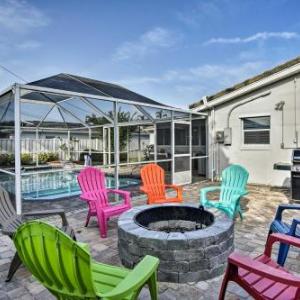 Pet-Friendly Home with Pool - Walk to Cocoa Beach!