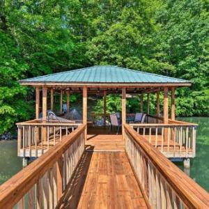 Waterfront Lake Norman Home with Dock and Boat Ramp