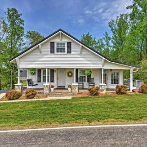 Dobson Farmhouse with Wraparound Porch and Fire Pit!