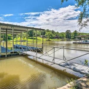 Lakefront Hot Springs Home with Updated Deck and Dock!