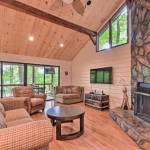 Blue Ridge Lake Cabin with Boat Dock and Hot Tub!