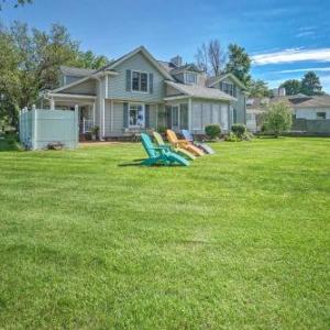 Private Waterfront Lake Erie Home with BBQ Patio