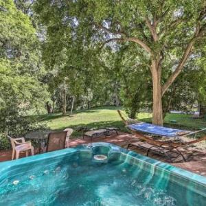 Riverfront New Braunfels Home with Hot Tub!