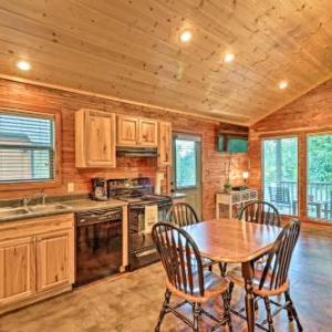 Heber Springs Retreat with Riverfront Patio and Dock!