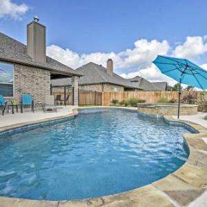 Luxurious College Station Home w/ Pool+Patio!