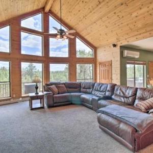 Secluded Heber Cabin with Valley Views and Deck!