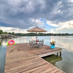 Eatonton Home with Dock and Lake Sinclair Views!