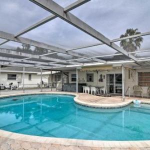 Quiet Canalfront St Pete Home Pool and Boat Dock!