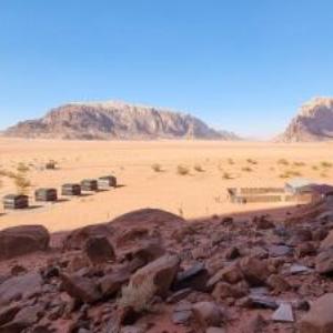 Wadi rum under stars
