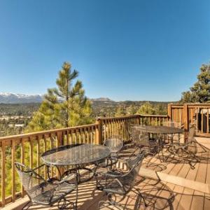 Ruidoso Home with Hot Tub Mtn Views and Game Room!