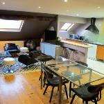 Spacious apartment with city view in Brussels 100 m² + Terrace 