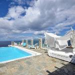 Mykonos Calypso Sunset Luxury Villa-kite surf-yoga Ornos 