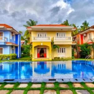 SUS VILLA  - 4BHK DUPLEX POOL VILLA  Near BAGA